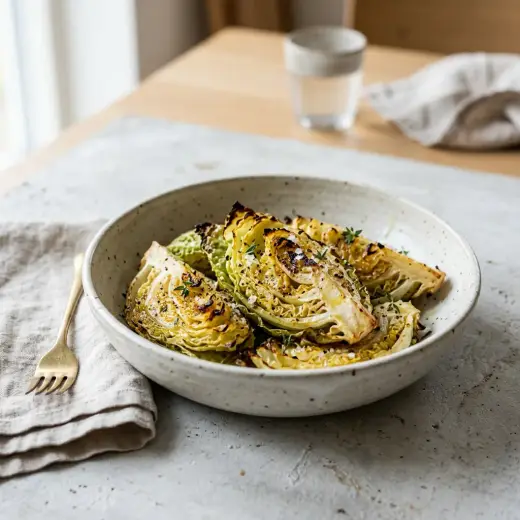 Couve na air fryer em folhas rasgadas, estaladiças e douradas nas pontas