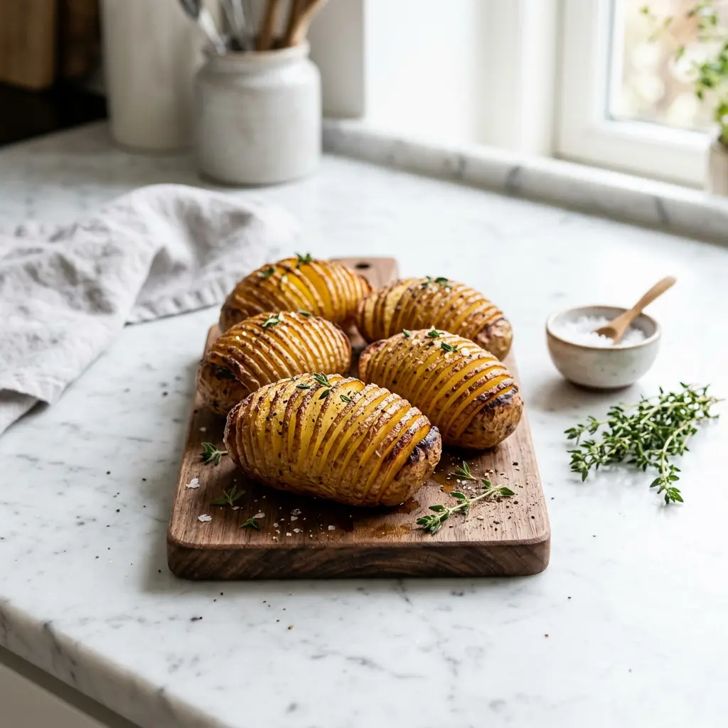 Foto de Batatas Hasselback na air fryer pronto na airfryer