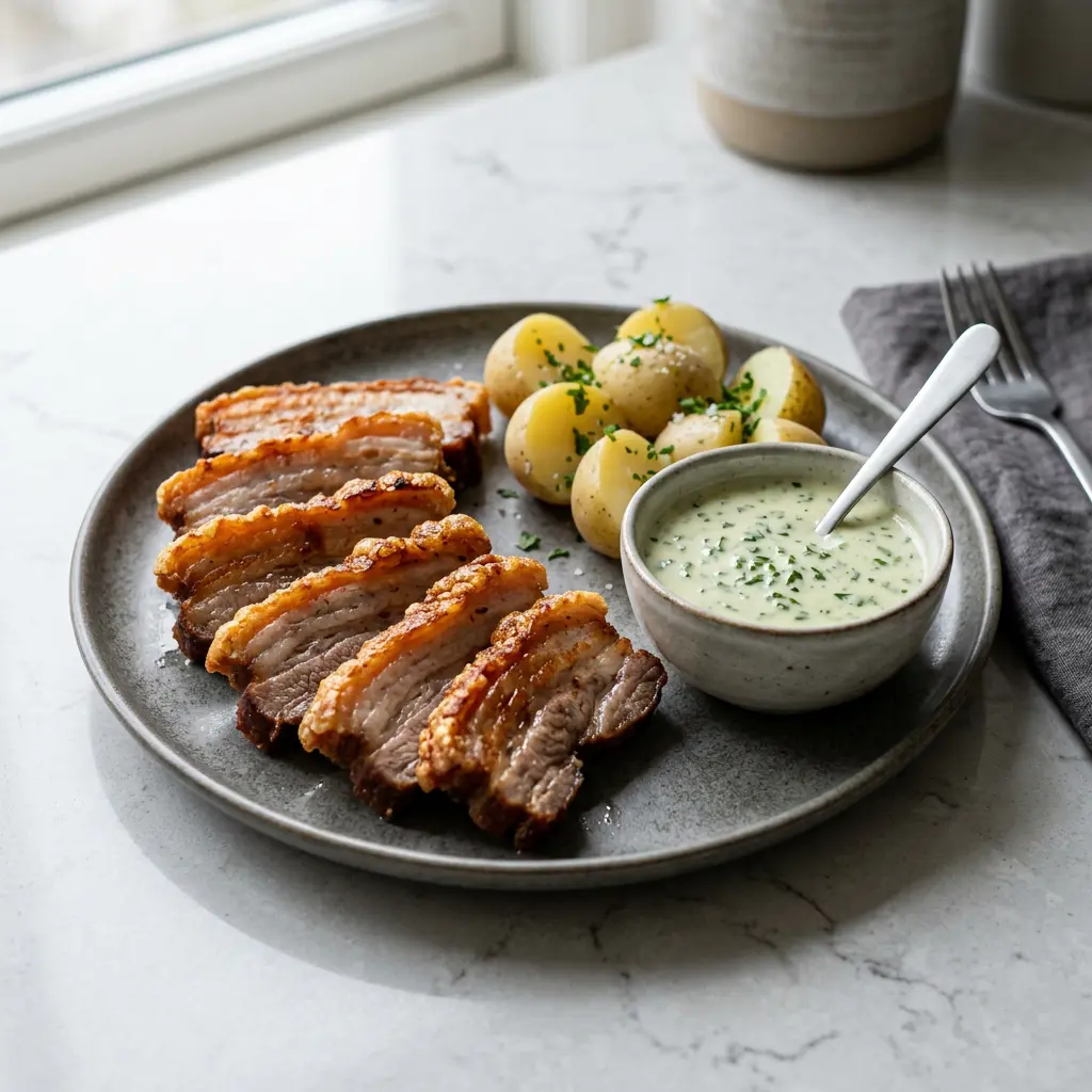 Foto de Entremeada crocante na air fryer pronto na airfryer