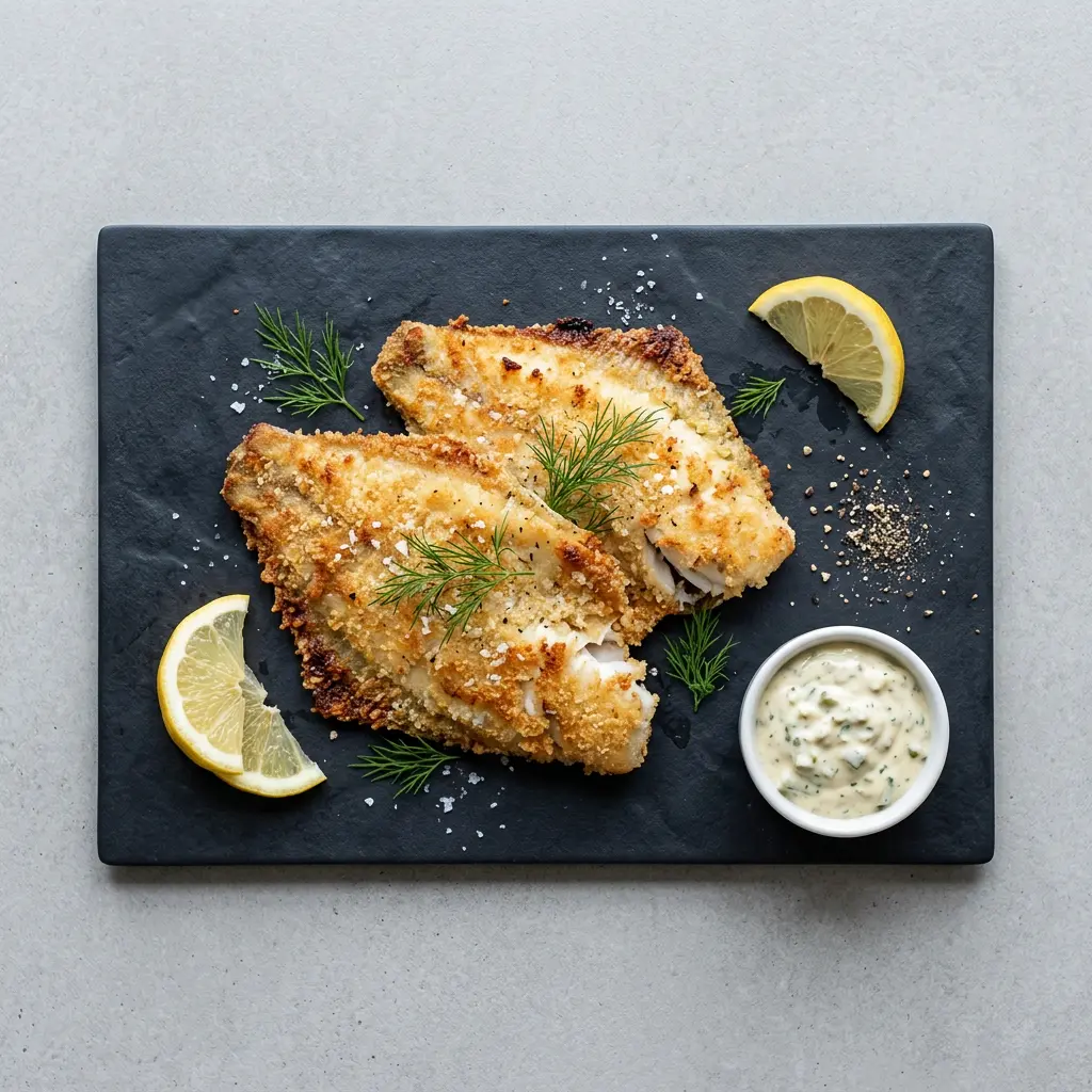 Foto de Filete de solha na air fryer pronto na airfryer