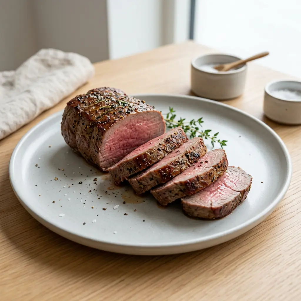 Foto de Lombo de vaca na air fryer pronto na airfryer