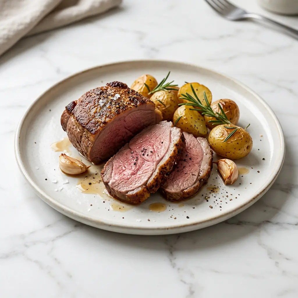 Foto de Picanha de borrego na air fryer pronto na airfryer
