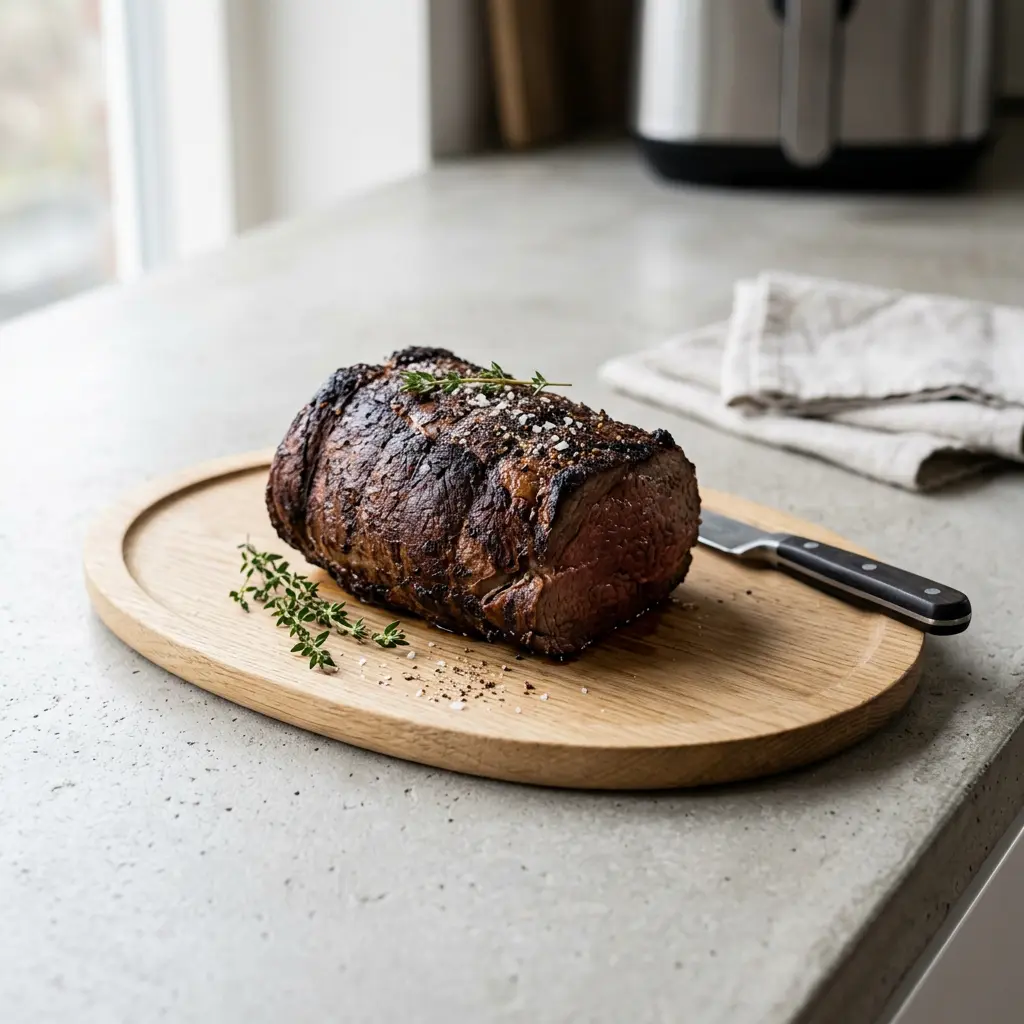 Foto de Rosbife na air fryer pronto na airfryer