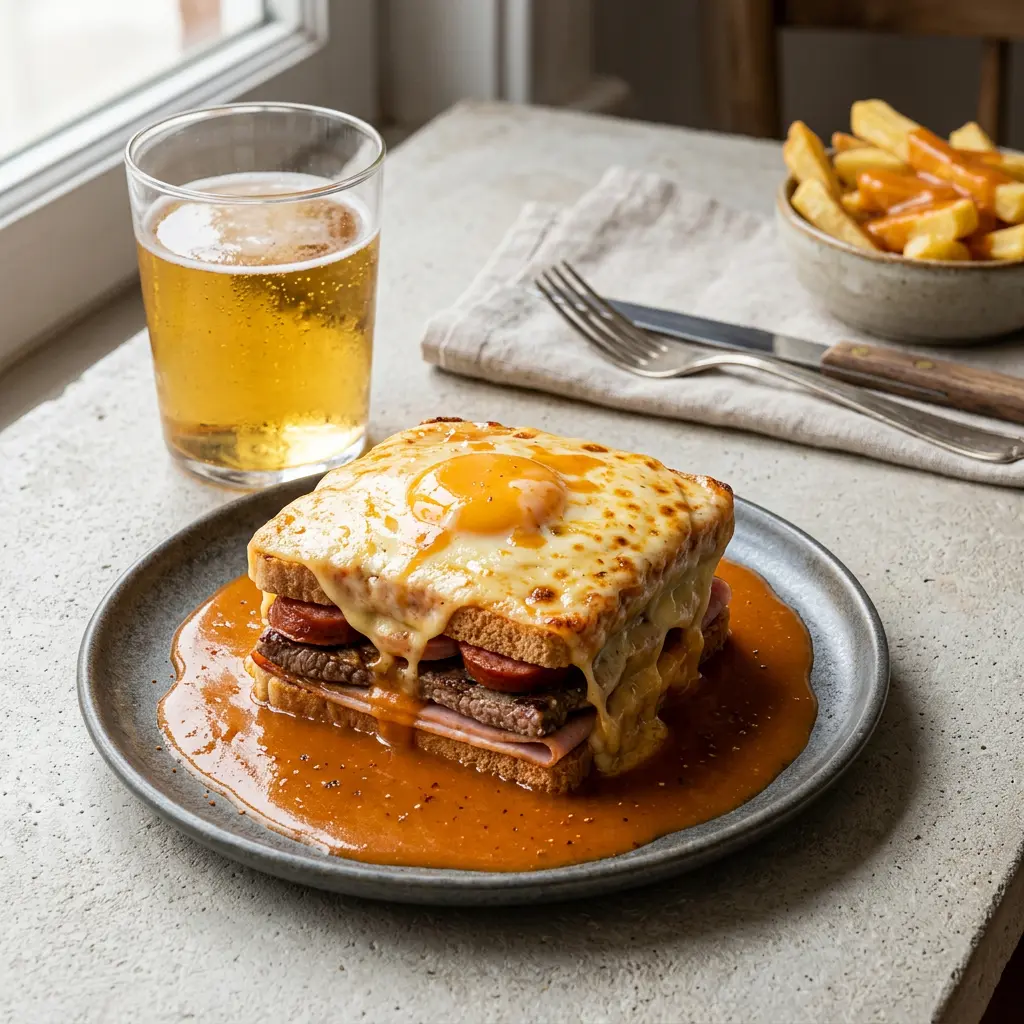 Foto de Francesinha pronto a servir