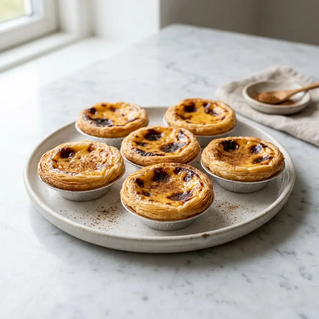 Foto de Pastéis de nata pronto a servir